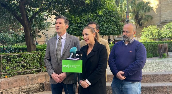 Vox pide una política de fronteras seguras y cadena perpetua para los violadores ante el aumento de agresiones en Málaga