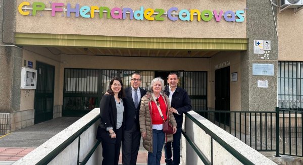 Educación mejora la accesibilidad del CEIP Hernández Cánovas de Málaga con una inversión de 253.000 euros