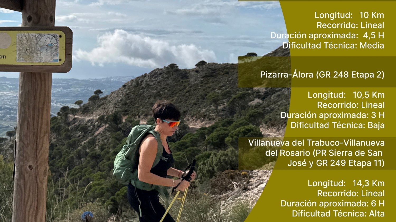 Más de 600 personas podrán disfrutar de las rutas de senderismo que la Diputación oferta para los meses de marzo y abril
