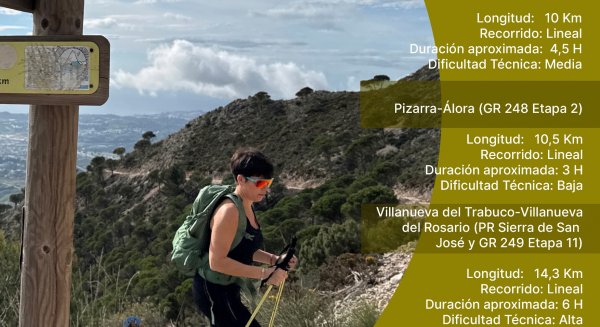 Más de 600 personas podrán disfrutar de las rutas de senderismo que la Diputación oferta para los meses de marzo y abril