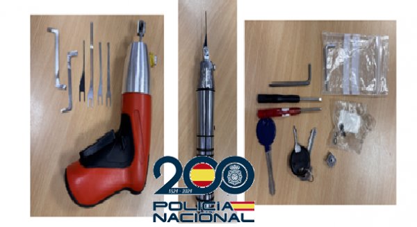 Cuatro detenidos tras delinquir en Málaga por robos con fuerza en trasteros alquilados por empresas de perfumería y el calzado