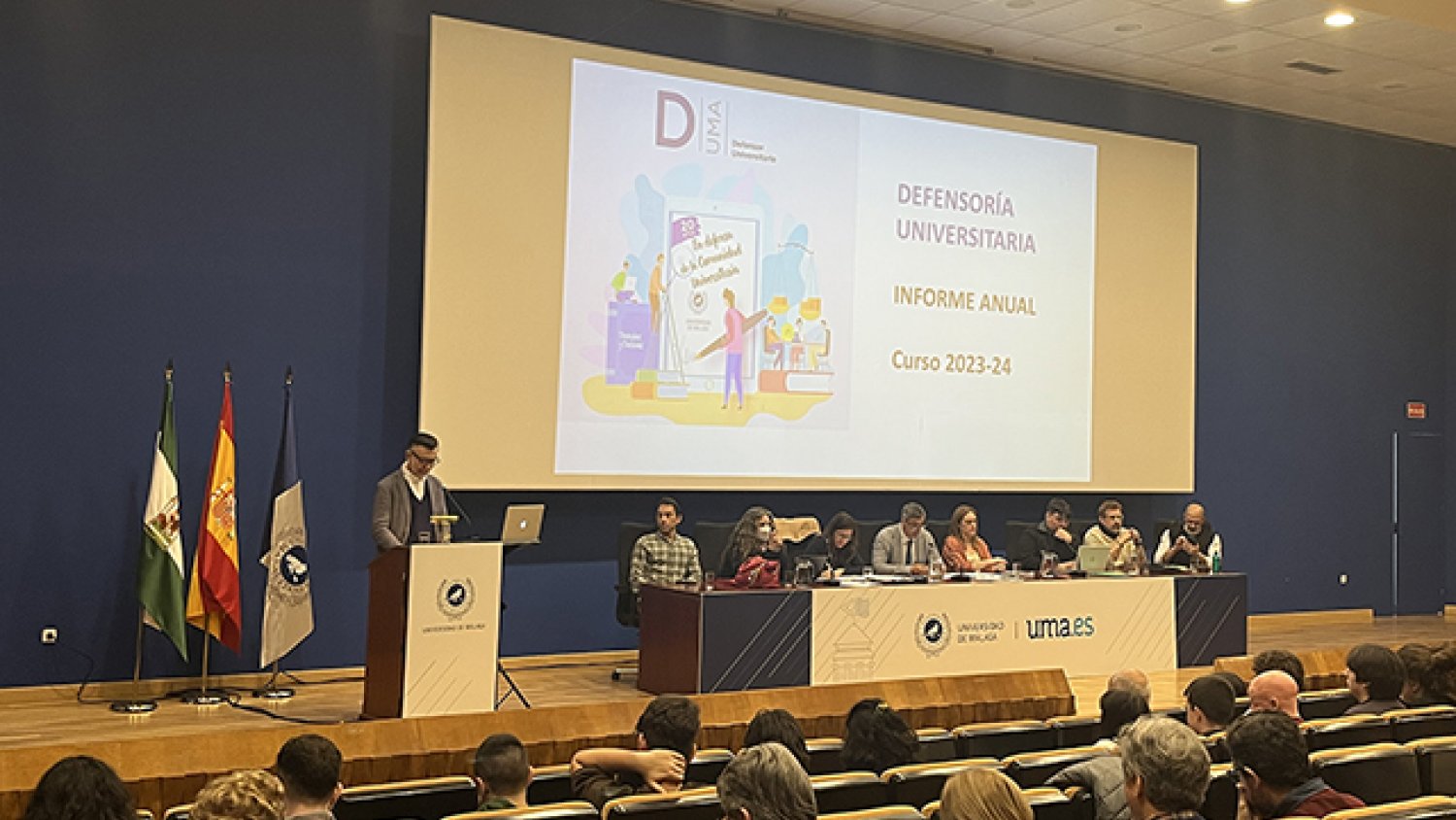 El catedrático de Periodismo Pedro Farias asume el cargo de Defensor en el Claustro de la UMA