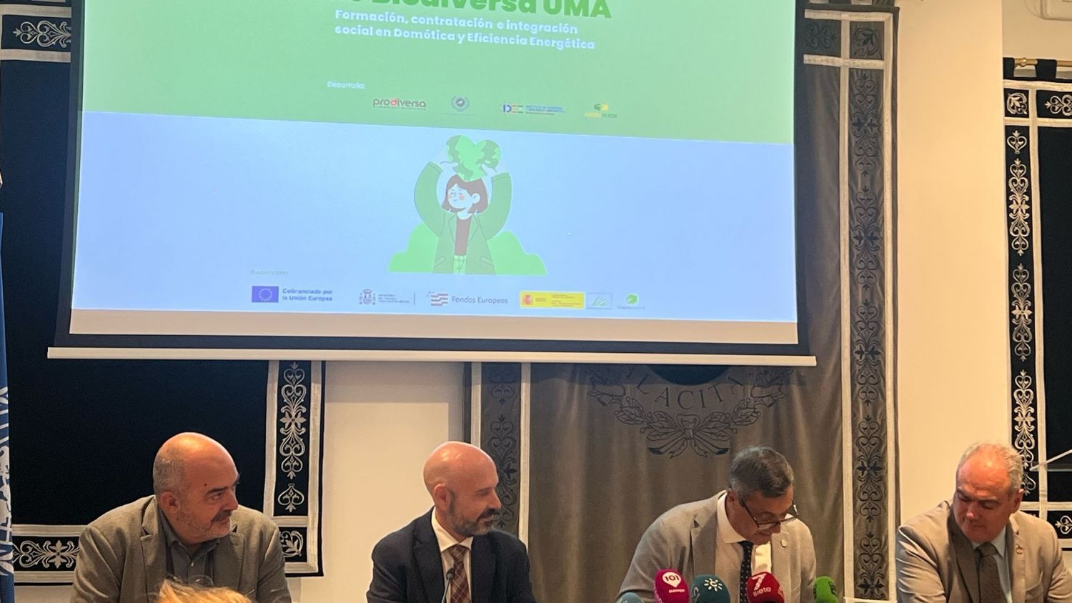 La Universidad de Málaga lanza el proyecto 'S5 Biodiversa UMA' para impulsar la eficiencia energética y la inclusión laboral