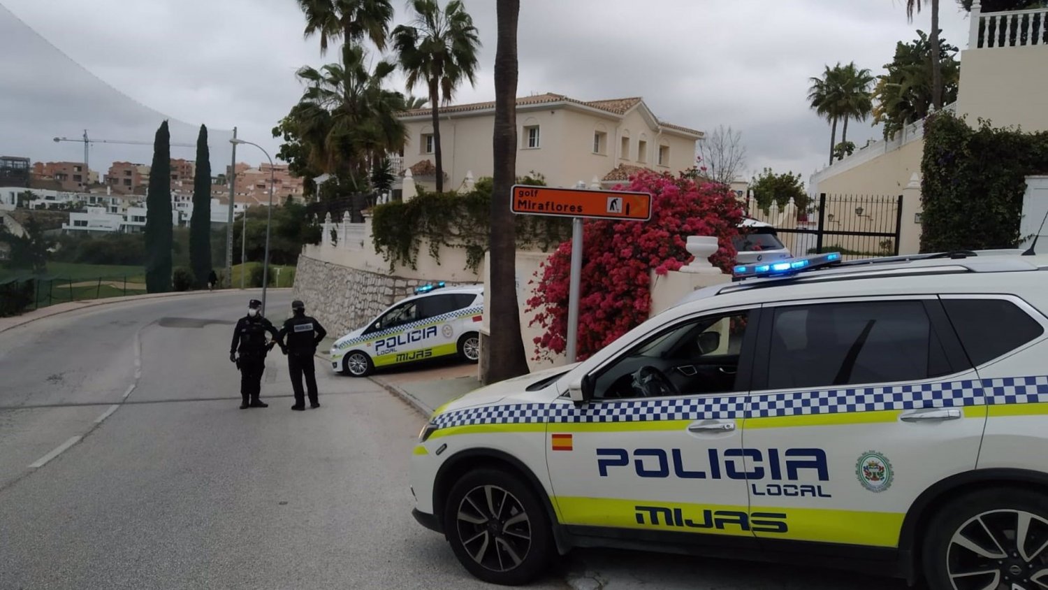Detenido tras discutir con su pareja y arrojarle una taza de café caliente en la cara en Mijas