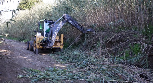 El Ayuntamiento de Mijas limpia los cauces de los arroyos para prevenir inundaciones e incendios