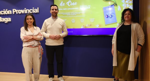 Los jóvenes de la provincia formarán parte del jurado popular del 28º Festival de Cine de Málaga de la mano de la Diputación