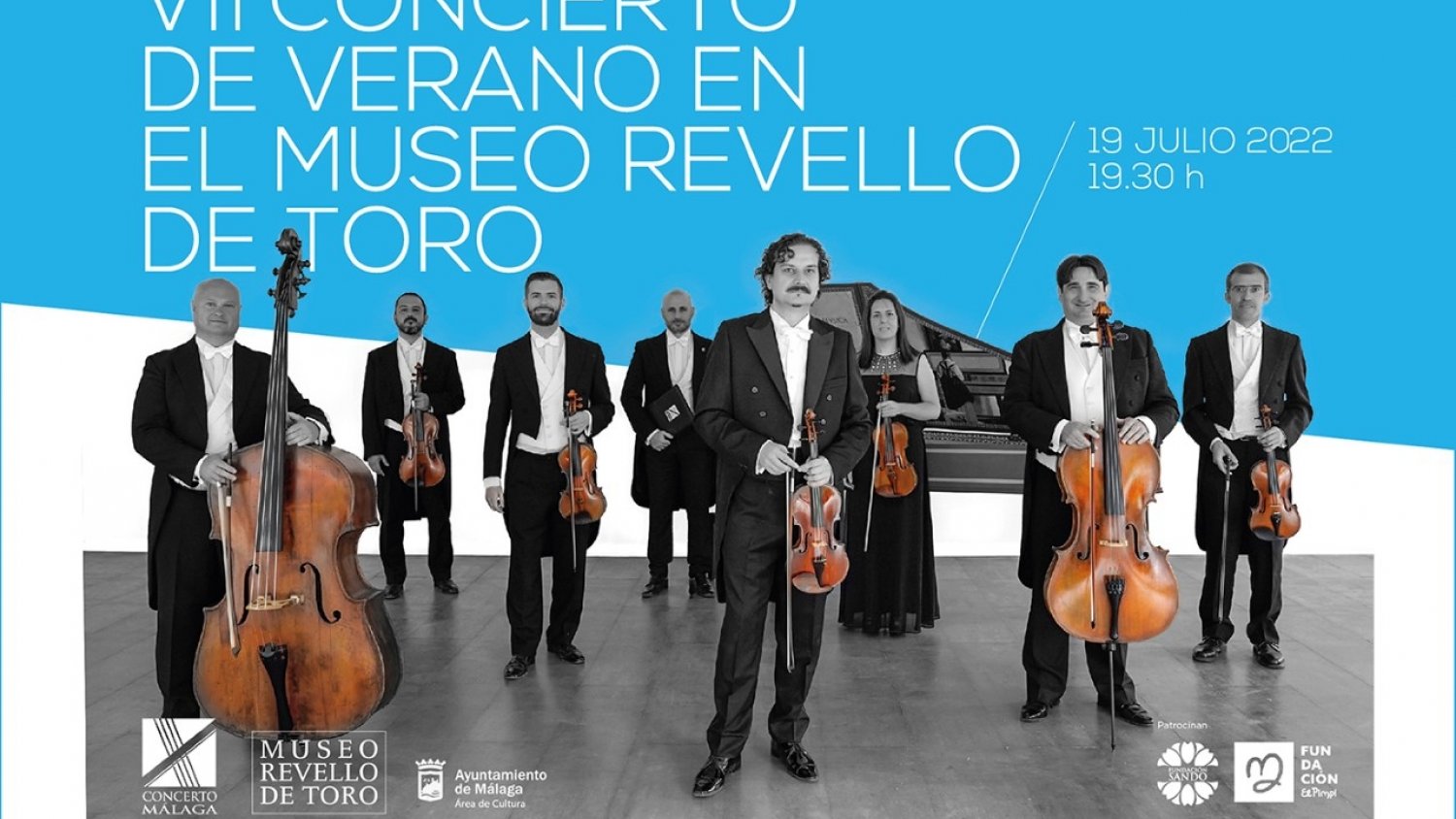 El Museo Revello de Toro organiza su VII Concierto de Verano con la actuación de Concerto Málaga