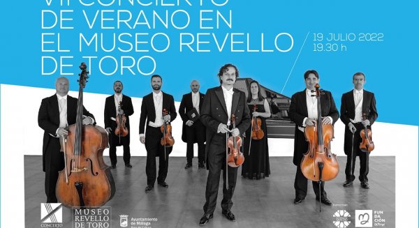 El Museo Revello de Toro organiza su VII Concierto de Verano con la actuación de Concerto Málaga
