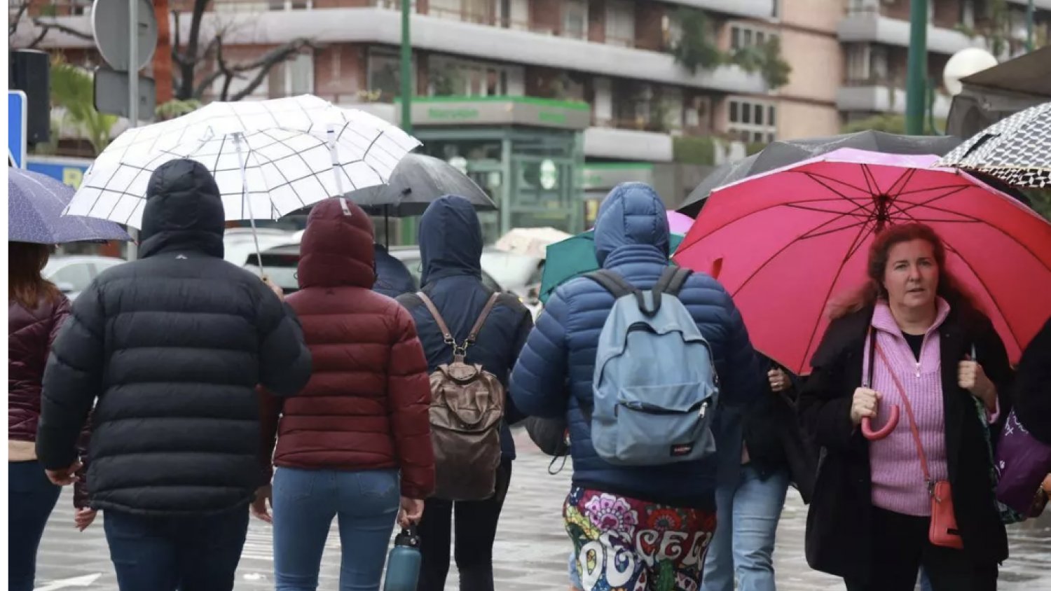 Activada en Málaga la alerta naranja por lluvias que pueden dejar más de 80 litros por metro cuadrado