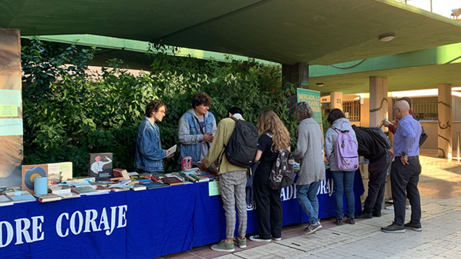 El mercadillo solidario de libros de Madre Coraje estará en varios centros de Teatinos