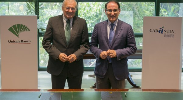 Unicaja Banco y Garántia renuevan su acuerdo y destinan 160 millones de euros de préstamos con avales