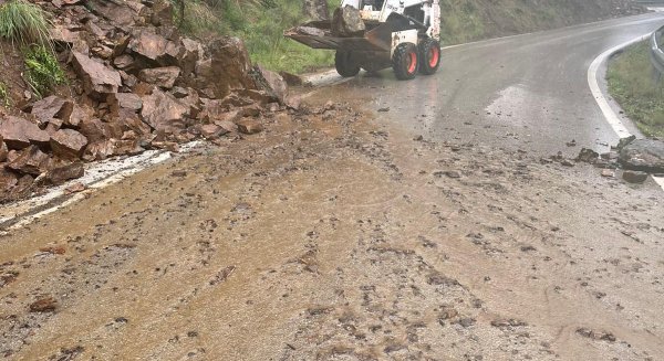 Restablecida la circulación en las carreteras de la Serranía de Ronda afectadas por las fuertes lluvias de ayer