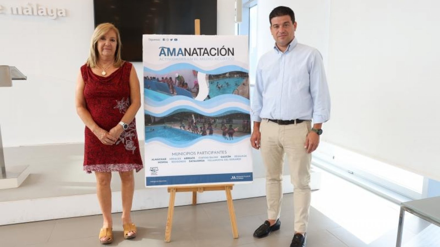 Diputación mantiene su apuesta por el deporte con el programa AMA Natación Actividades en el Medio Acuático