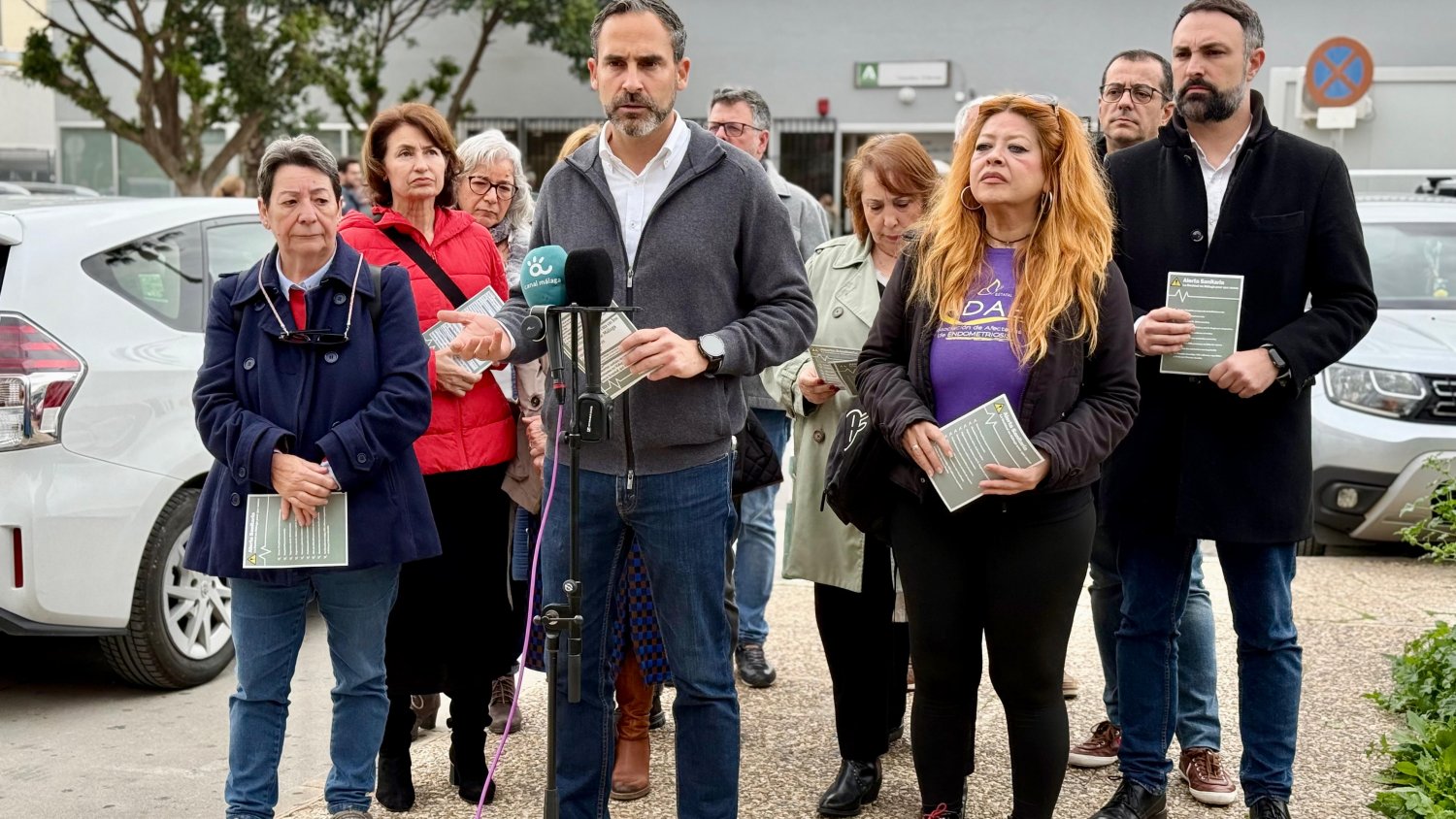 El PSOE inicia una campaña en Málaga para denunciar el colapso sanitario