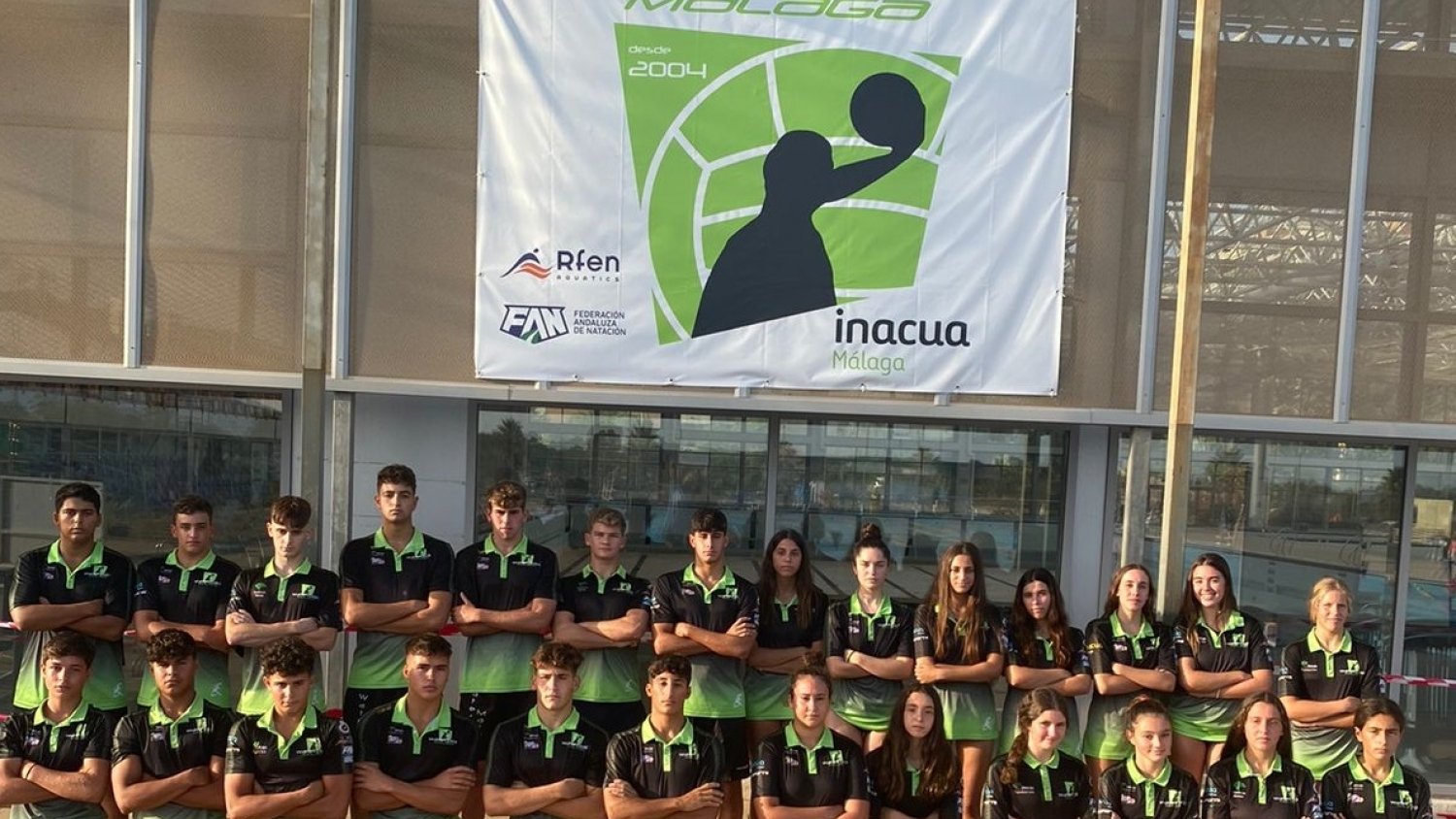 Hito en el deporte malagueño, dos equipos en el Campeonato de España juvenil de waterpolo