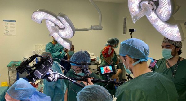  El servicio de Ginecología del Hospital Clínico de Málaga realiza con éxito técnicas quirúrgicas sin cicatrices