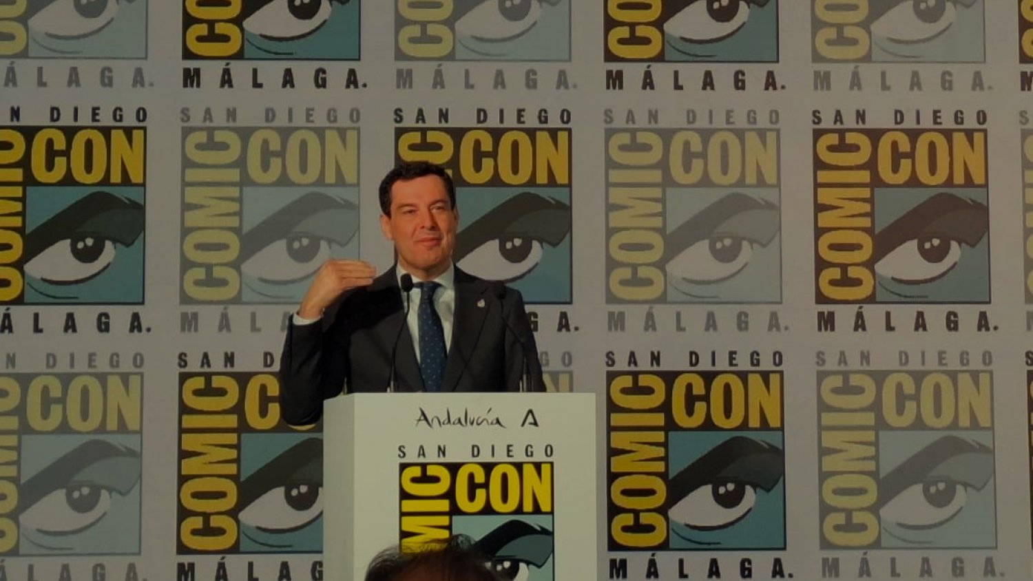 Juanma Moreno celebra la llegada de la Comic-Con a Málaga: “Más de un 70% de los asistentes serán extranjeros”