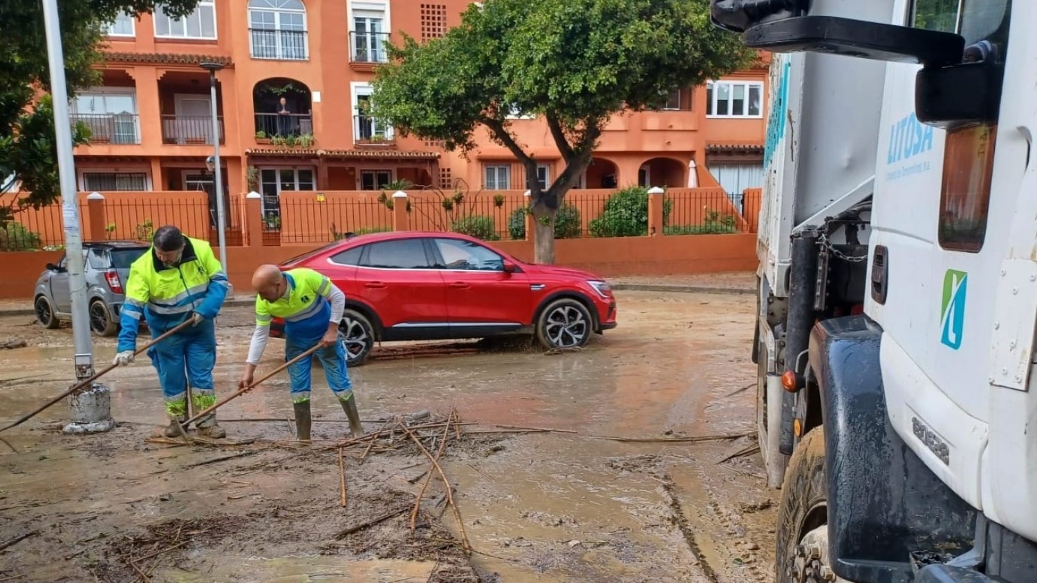 La gota fría Jana deja casi 75 litros por metro cuadrado en Torremolinos y numerosos incidentes