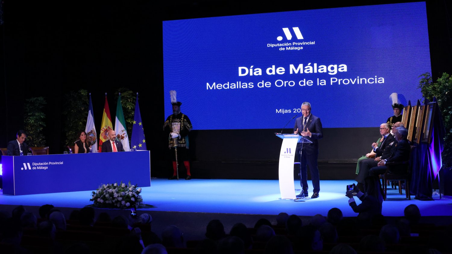 Pablo López, Francisco de la Torre, Navarro Hermanos, Fundación El Pimpi, Antonio Carlos Ortega y el CPB recibirán la Medalla de Oro de la Provincia