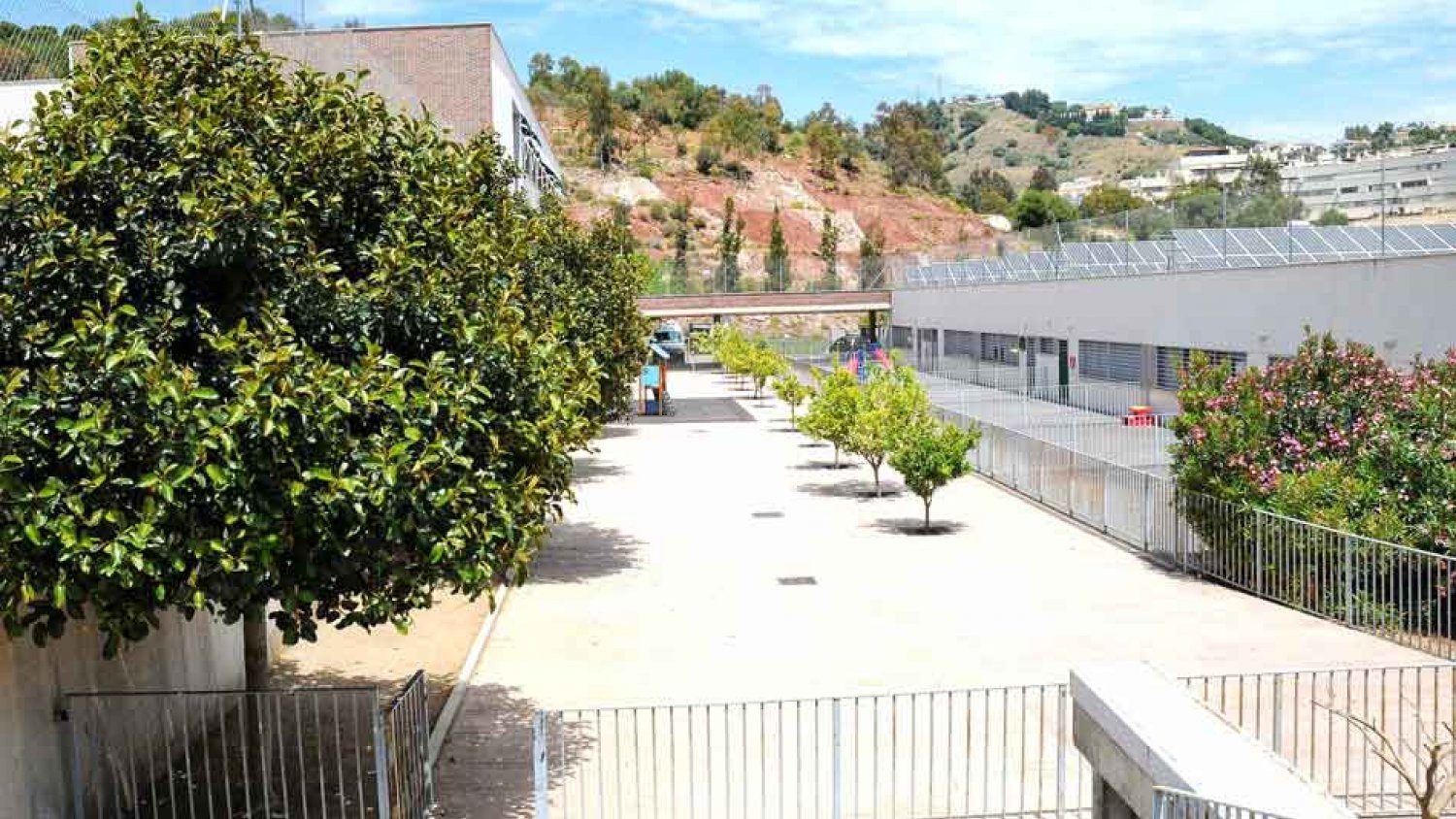 El Ayuntamiento de Málaga licita la obra para el acondicionamiento acústico del gimnasio del colegio Parque Clavero