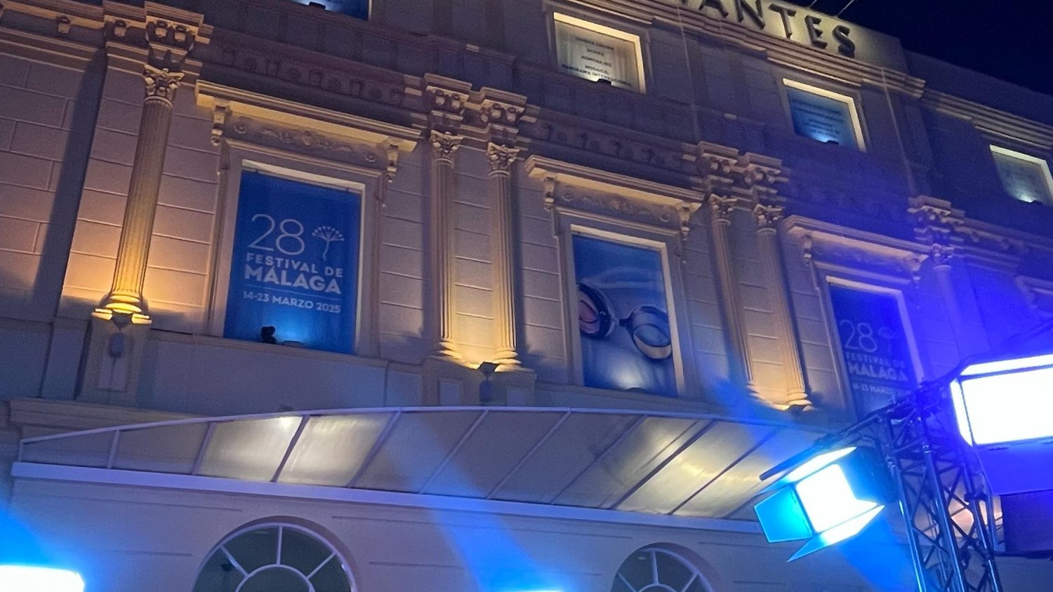 Glamour y cine en la alfombra roja del Festival de Málaga