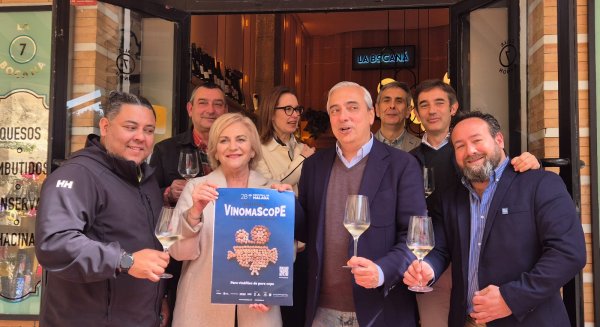 Sabor a Málaga colabora con Vinomascope, una ruta enogastronómica por 40 establecimientos con motivo del Festival de Málaga