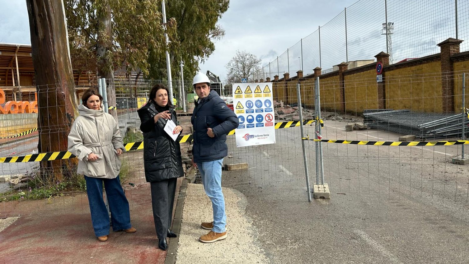 Comienza la actuación en la calle Guadalcobacín que se suma a la transformación completa de esta zona de Ronda