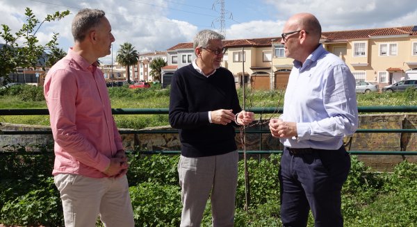 El PSOE exige a la Junta de Andalucía que actúe en el cauce del río Guadalhorce