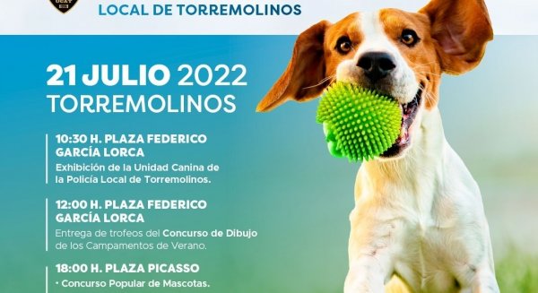 Torremolinos celebra el `Día Mundial del Perro´ el 21 de julio con diferentes actividades
