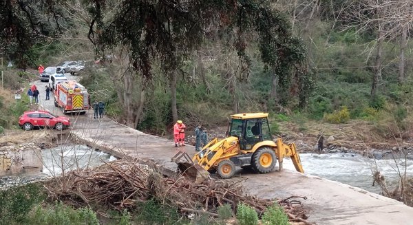 Encuentran el cuerpo del motorista desaparecido en Pujerra tras ser arrastrado por el río Genal