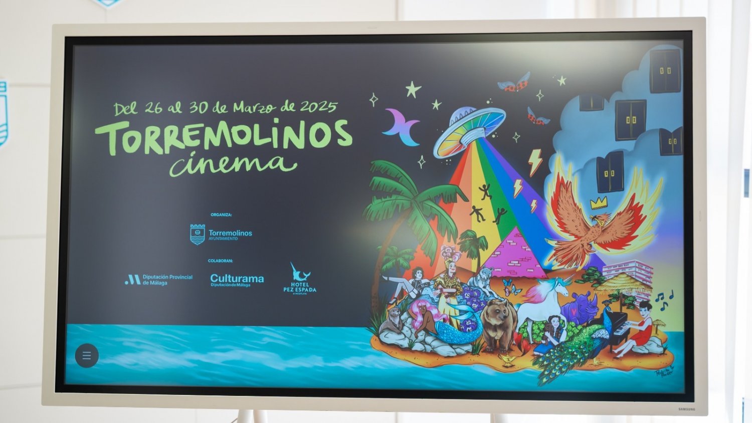 Jeanette, Alberto Conejero, Beatriz Herzog, Carlos Scholz, César Vicente y Paloma Concejero, protagonistas de Torremolinos Cinema 2025
