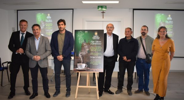 Cafés Santa Cristina promueve para esta cuaresma en Málaga un concierto de música sacra a favor de Cáritas