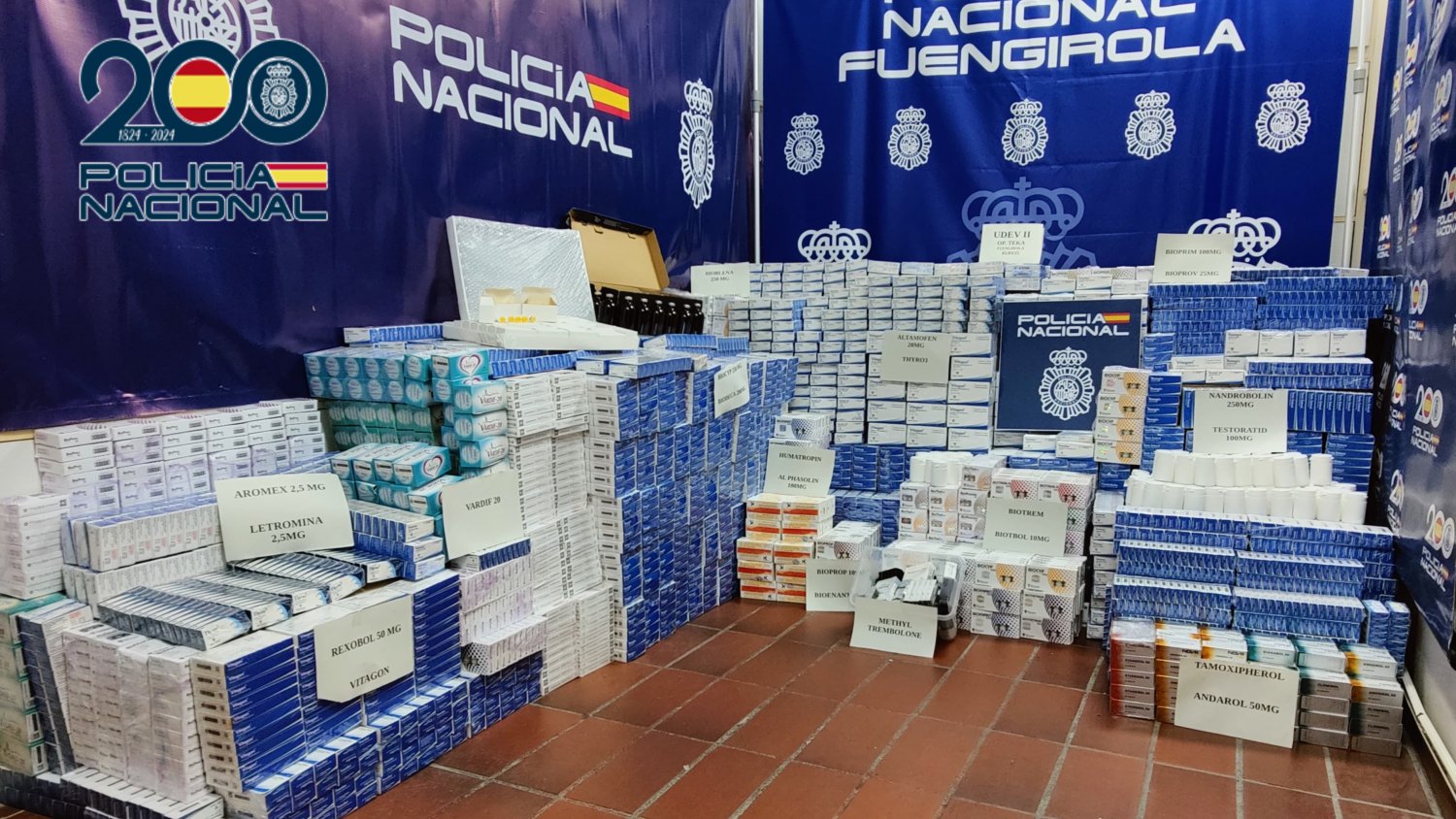 Desarticulada una organización dedicada a la venta clandestina de anabolizantes, hormonas y medicamentos