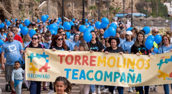 La II Caminata Solidaria Torremolinos TEAcompaña pretende visibilizar el autismo 