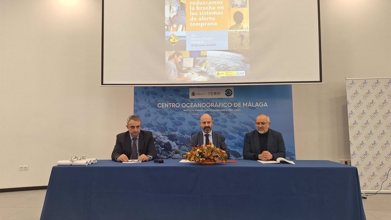El subdelegado reivindica el papel de la ciencia frente a la desinformación en el Día Meteorológico Mundial
