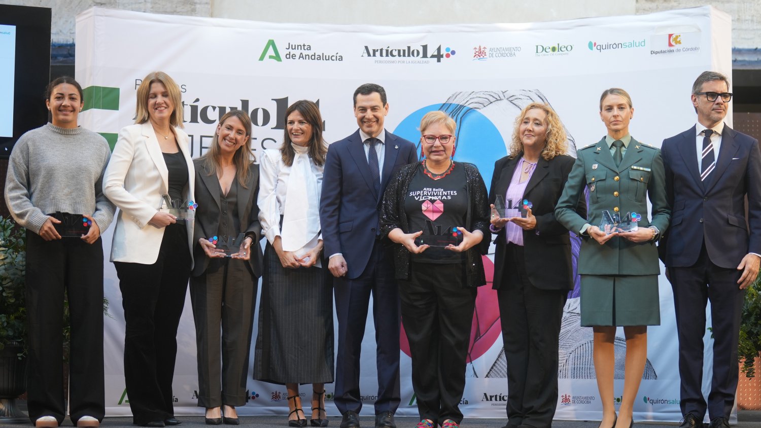 Moreno destaca el valor y la capacidad transformadora de las “Mujeres Excelentes de Andalucía”
