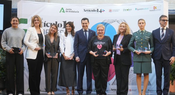 Moreno destaca el valor y la capacidad transformadora de las “Mujeres Excelentes de Andalucía”