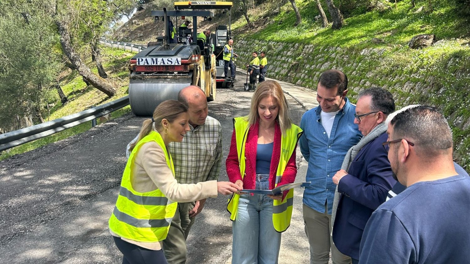 La Diputación invierte 767.000 euros en dos obras en Jimera de Líbar y el acceso al núcleo de El Colmenar