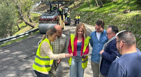 La Diputación invierte 767.000 euros en dos obras en Jimera de Líbar y el acceso al núcleo de El Colmenar