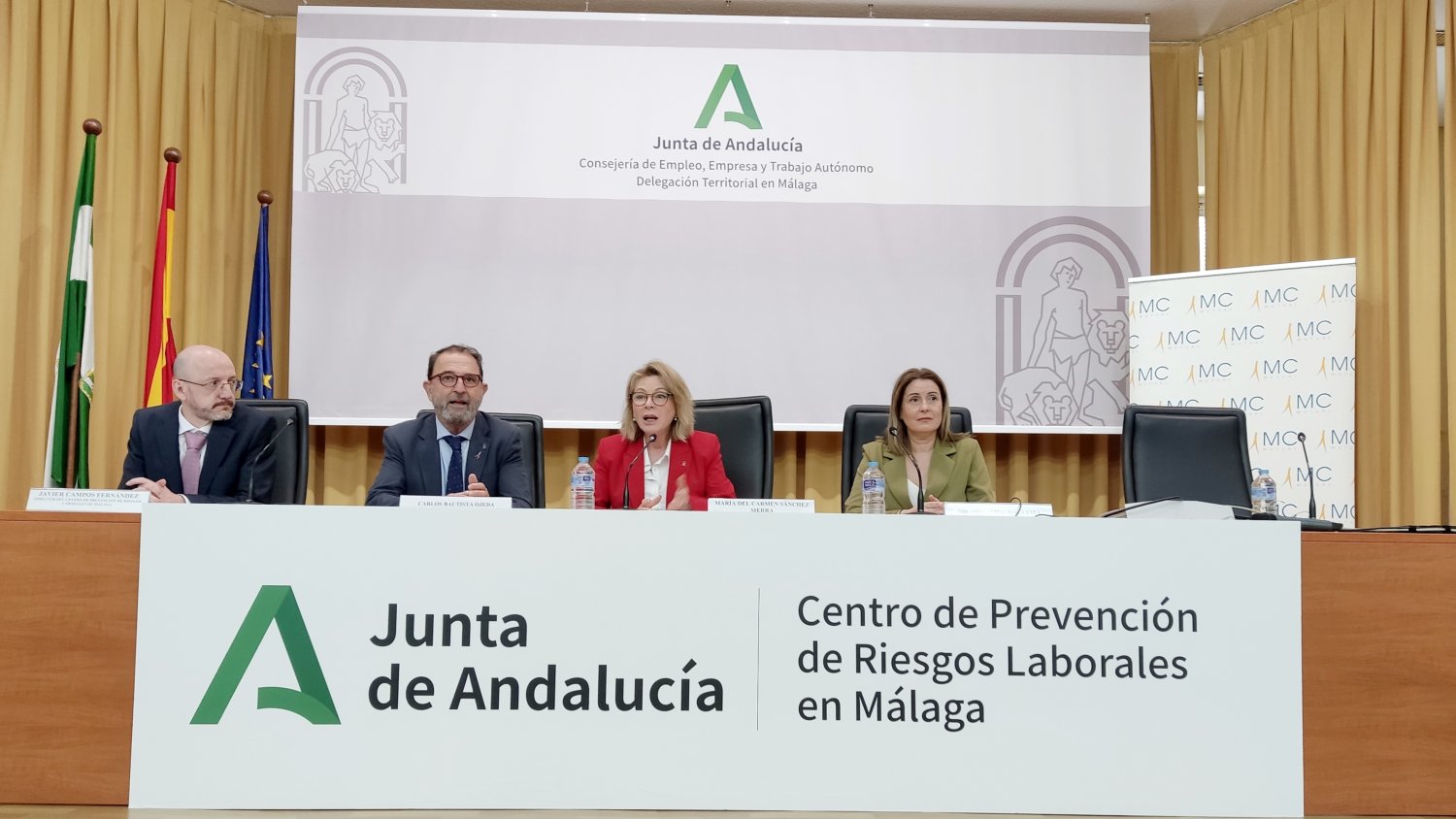 La Junta conciencia en Málaga sobre la promoción de vida saludable y alimentación en entornos laborales