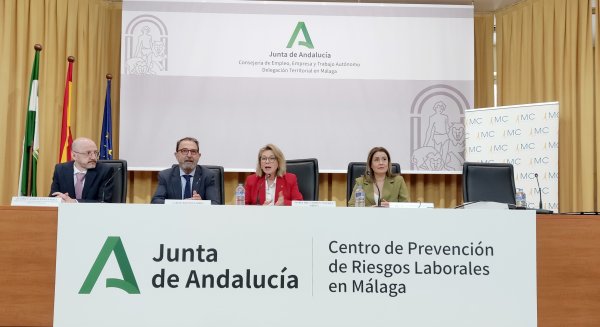 La Junta conciencia en Málaga sobre la promoción de vida saludable y alimentación en entornos laborales