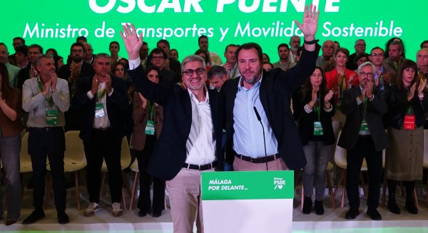 Josele Aguilar: 'Aquí está el PSOE de Málaga, todos a una, dispuesto a ganar a esta derecha que está maltratando la provincia de Málaga'