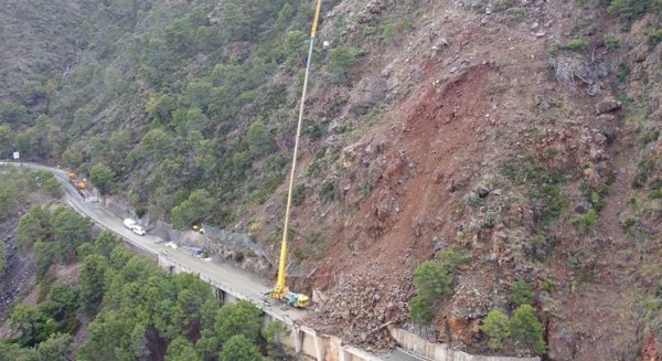 La Junta acelera la reparación de la carretera entre Ronda y San Pedro con trabajos de lunes a domingo