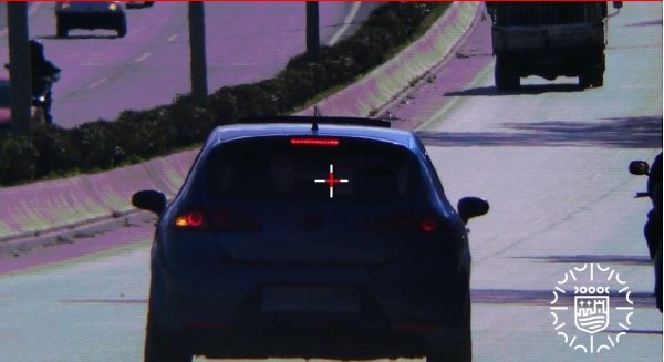 Captado en Málaga a 140 km/h en una vía urbana con límite de 50 a un conductor novel con tan solo siete días de carné
