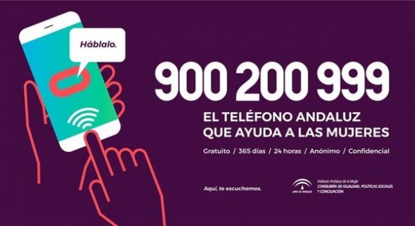 Disminuye un 6 por ciento el número de víctimas de violencia de género en Andalucía en 2024