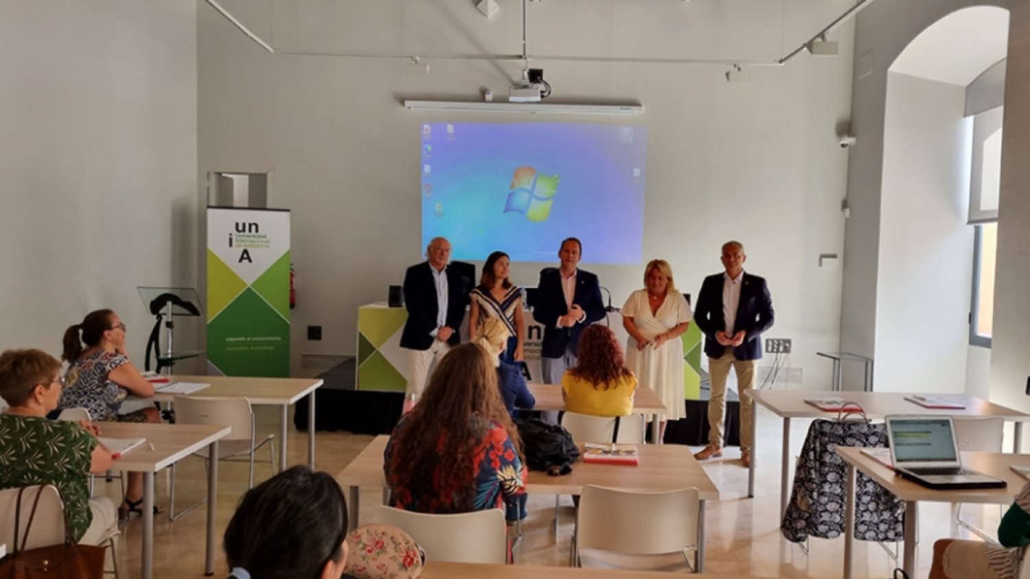 El rector de la UNIA  inaugura el encuentro sobre la Comunicación en tiempo de crisis de los Cursos de Verano 2022