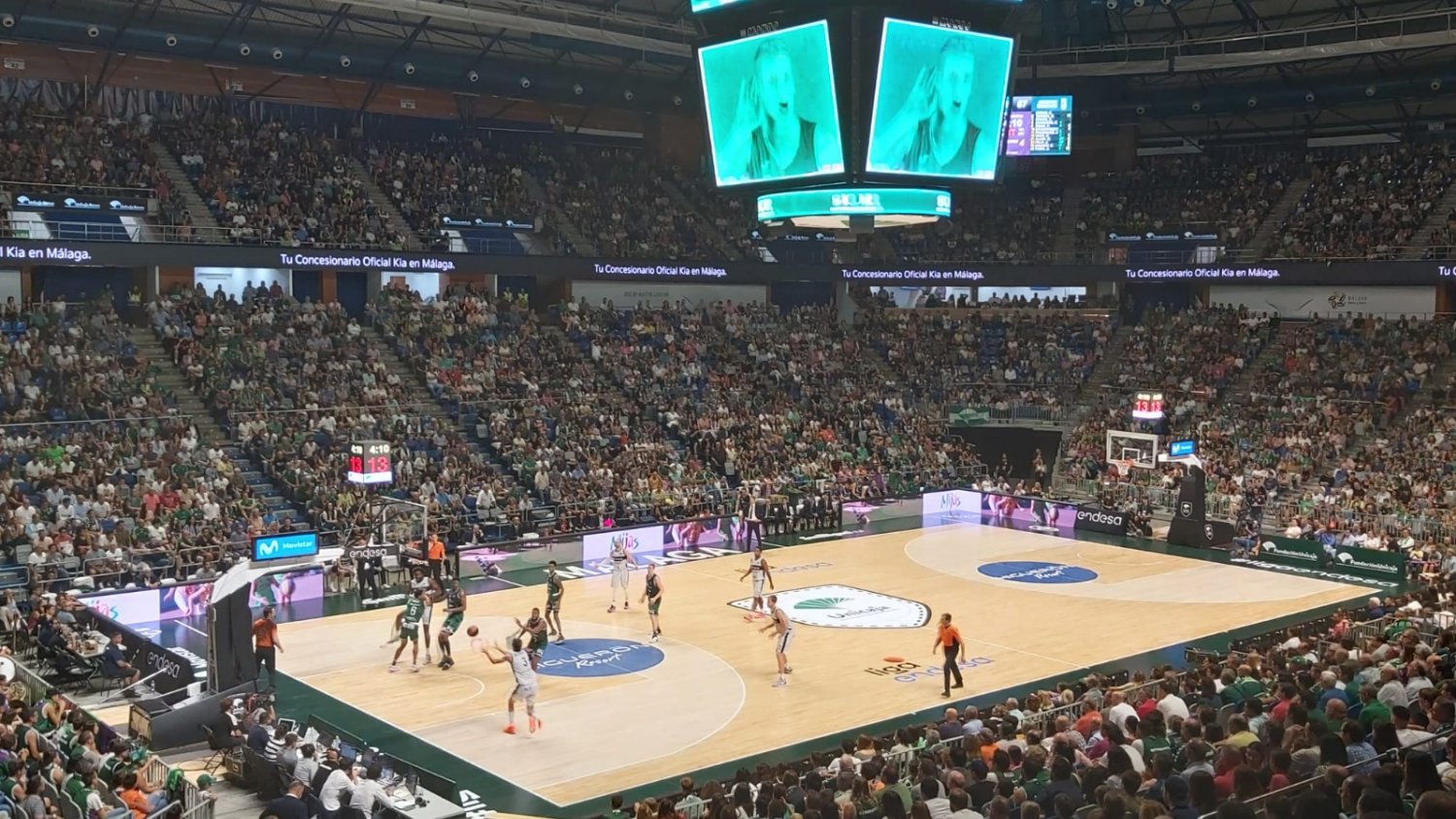 Torremolinos será protagonista este domingo del partido entre Unicaja y Leyma Coruña
