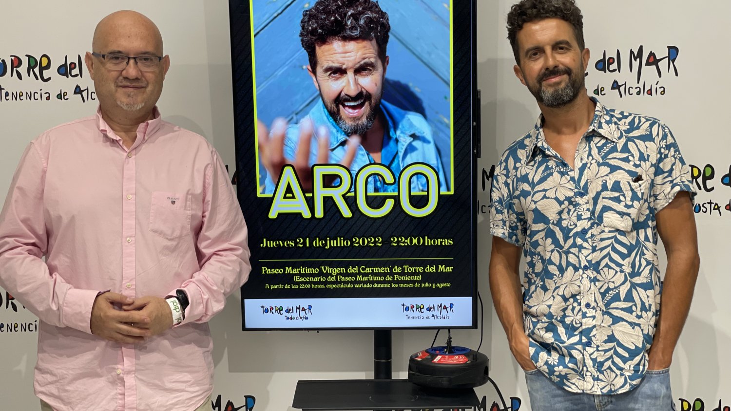 El cantante Arco inundará el 'Son del Rebalaje' con su música el próximo 21 de julio
