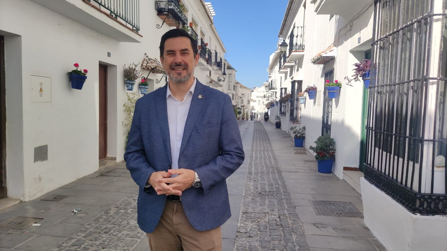 El Ayuntamiento de Mijas pone en marcha un plan para el despliegue de fibra óptica en Mijas Pueblo 