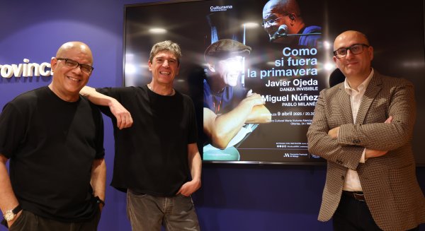 Javier Ojeda y Miguel Núñez ofrecerán tres conciertos creados en exclusiva para la Diputación en los que rendirán homenaje a Pablo Milanés